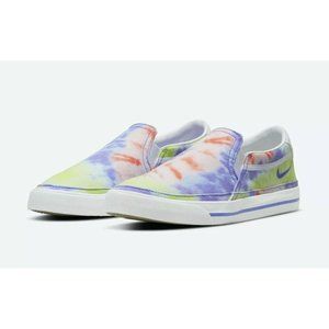 Nike Court Legacy Tie Dye CZ1752-900 Women’s SLP PT Slip On BNIB